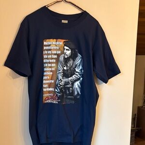 Navy Graphic Tee with Iconic Che Geuvera Design